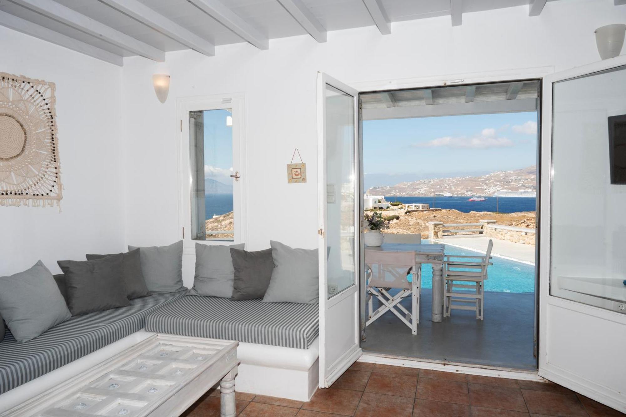 Villa Anema Mykonos - Blue Views Mykonos Villas Mykonos Town Exterior photo