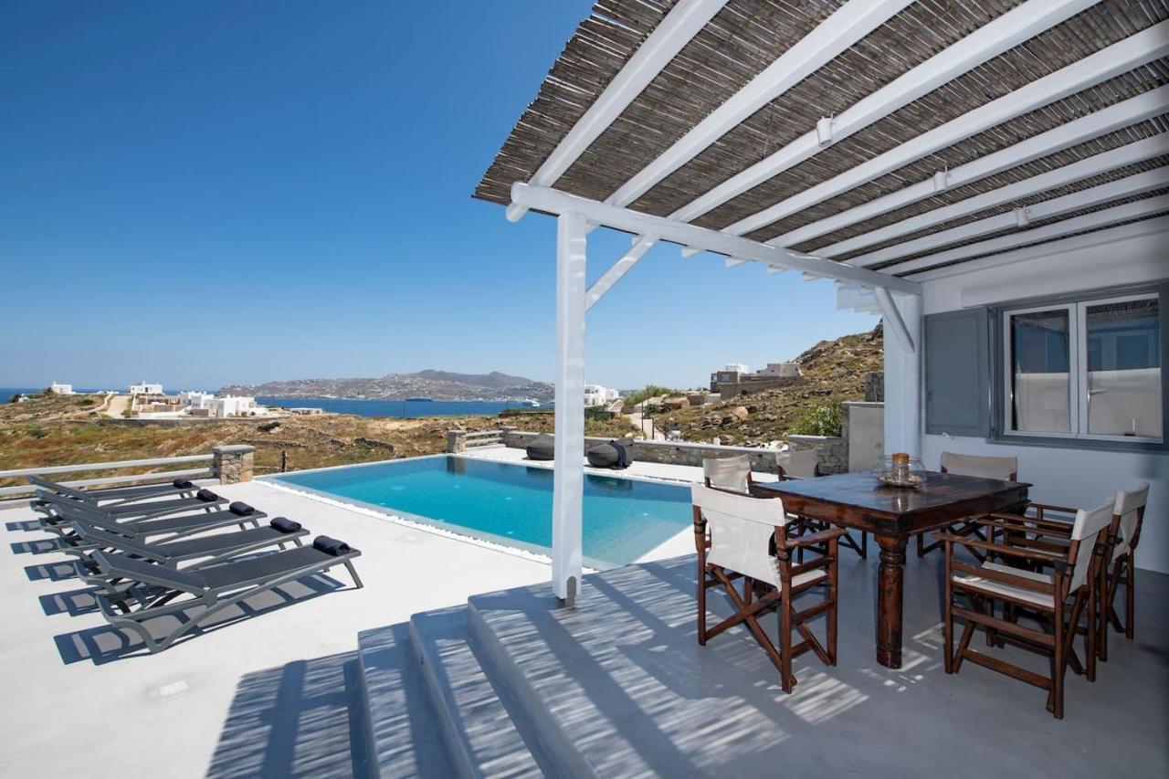 Villa Anema Mykonos - Blue Views Mykonos Villas Mykonos Town Exterior photo