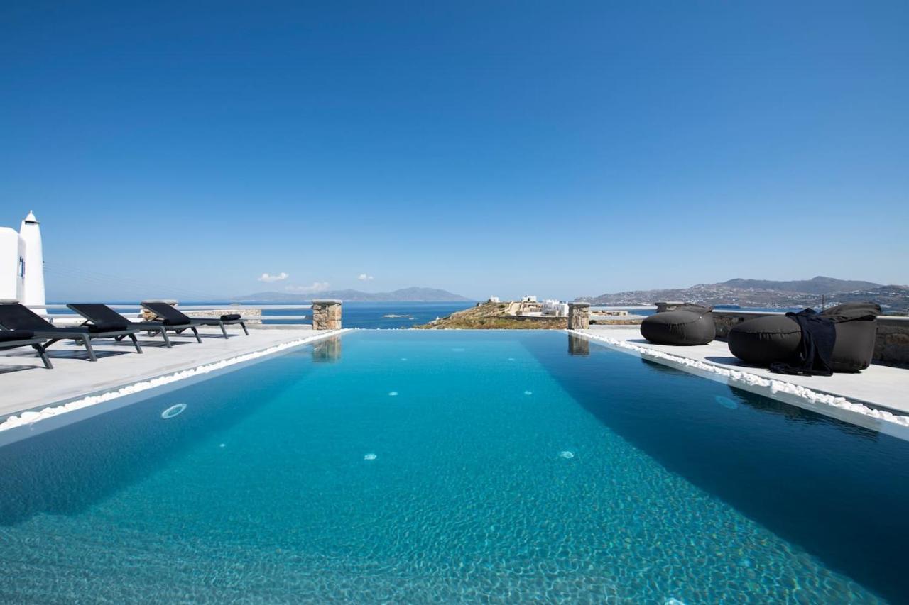 Villa Anema Mykonos - Blue Views Mykonos Villas Mykonos Town Exterior photo